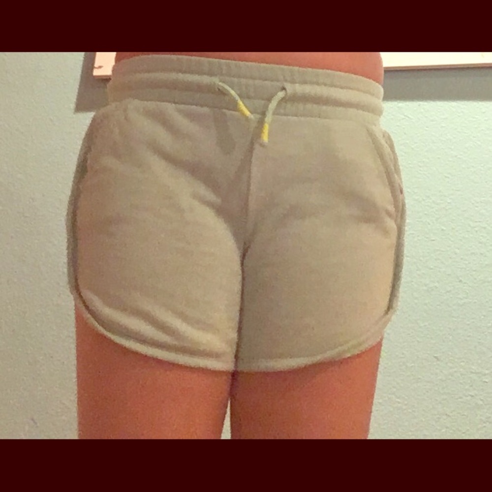 Mint green shorts
